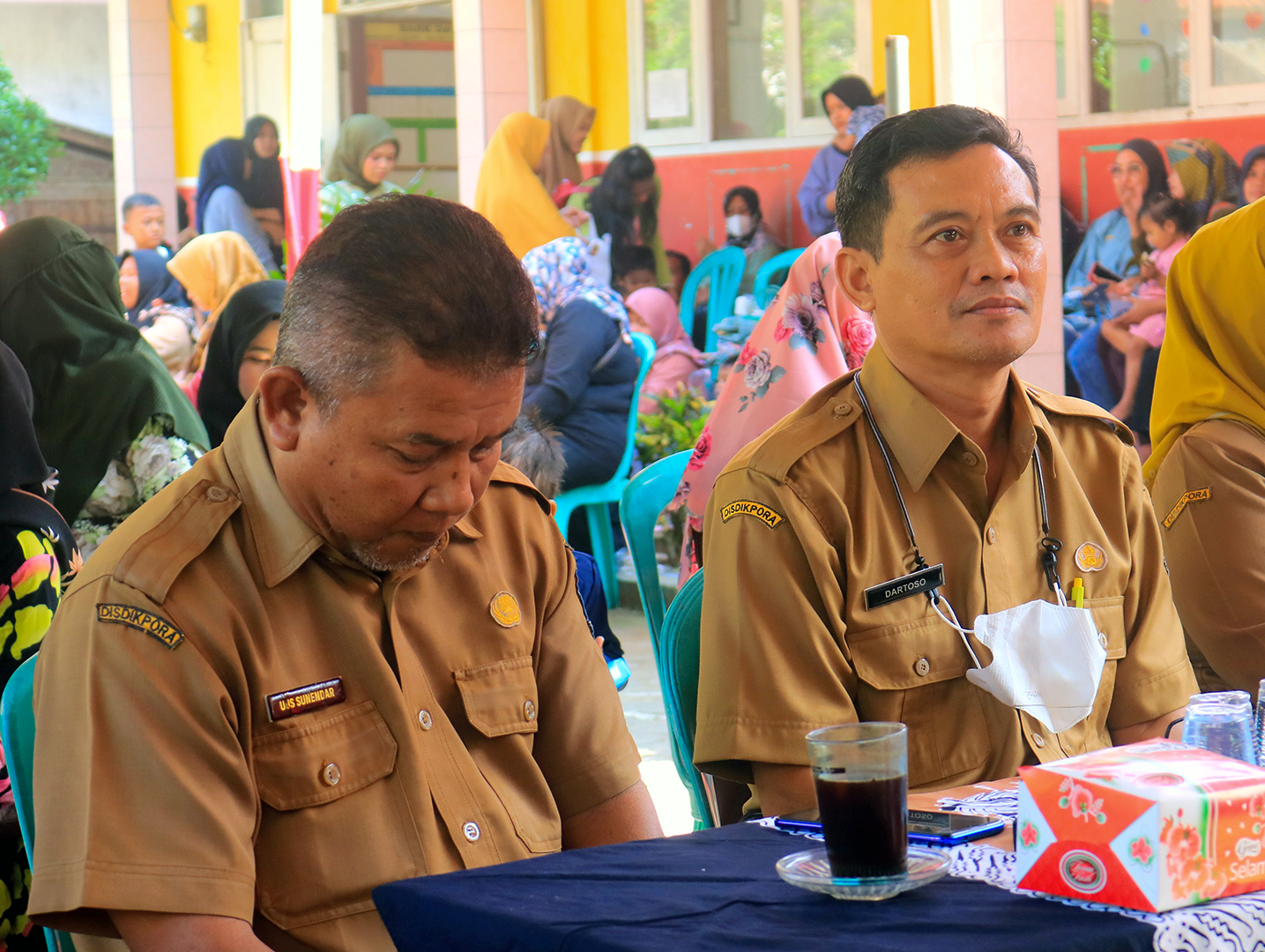Tamu Undangan Ketua PGRI dan Korwil Kecamatan Kalipucang